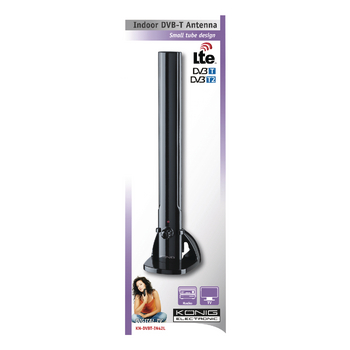 KN-DVBT-IN42L Versterkt dvb-t/t2 - dab+ binnen antenne 28 db fm / vhf / uhf Verpakking foto